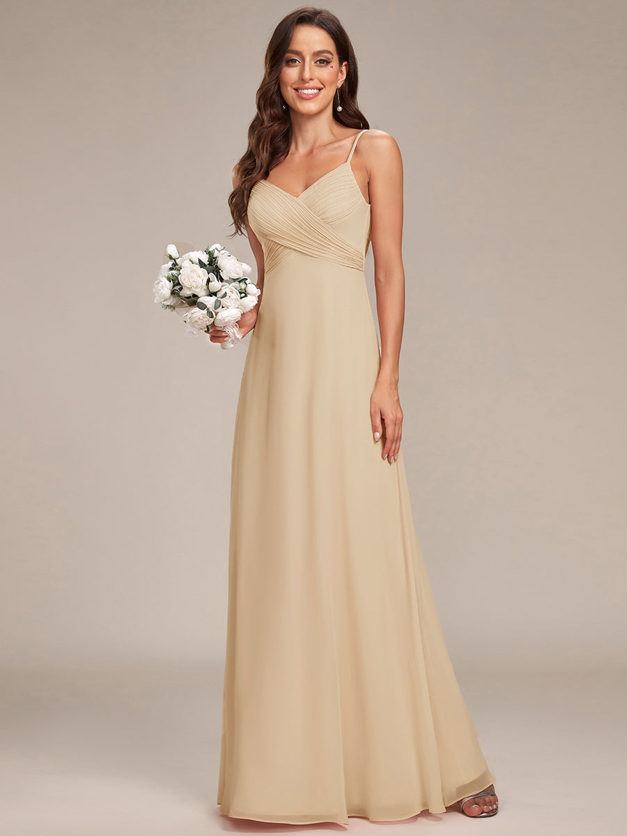 Top Picks Champagne Bridesmaid Gowns #style_ES80026CH