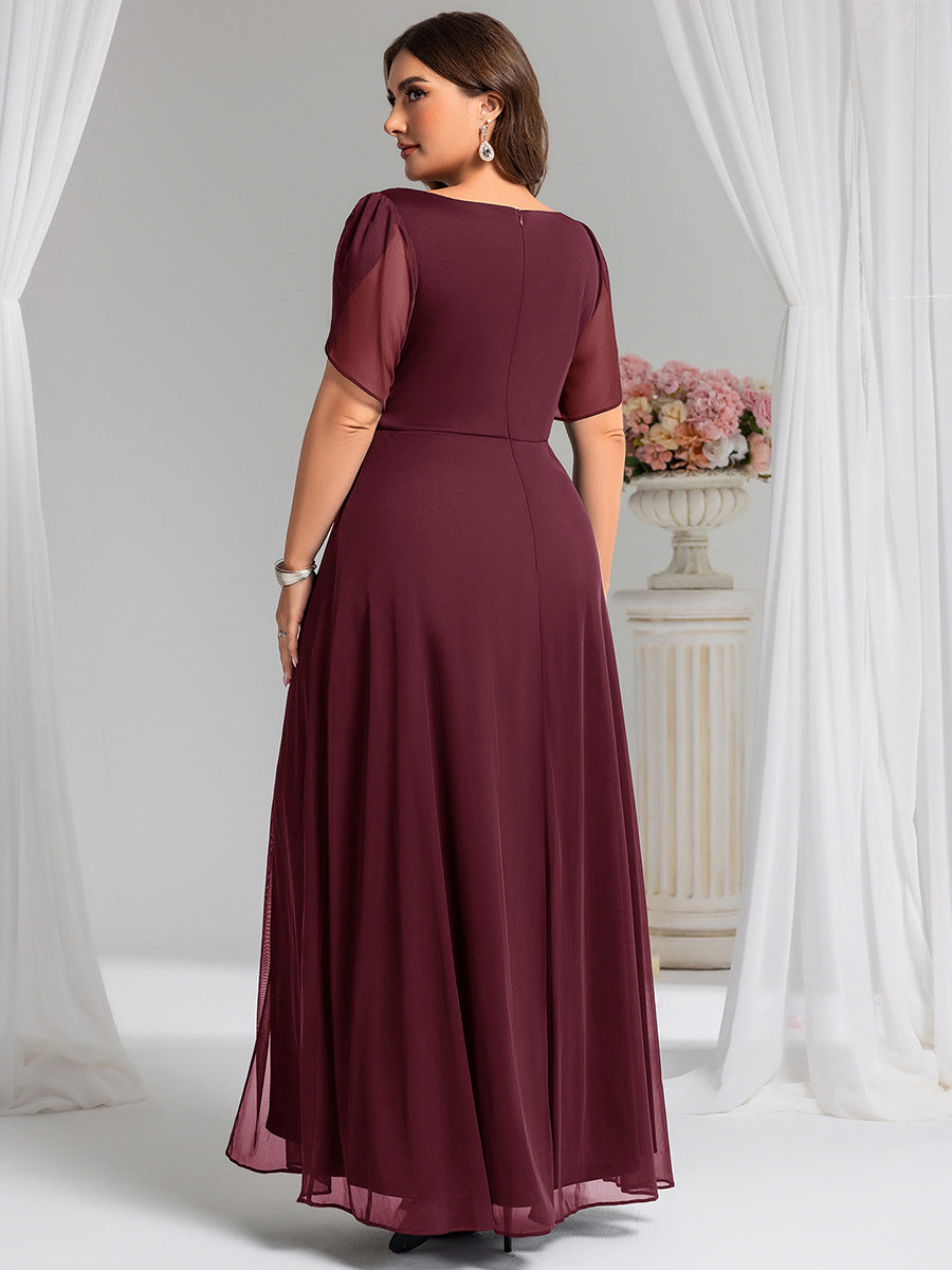 Meilleurs choix de robes de demoiselle d'honneur en satin #Couleur_Bordeaux