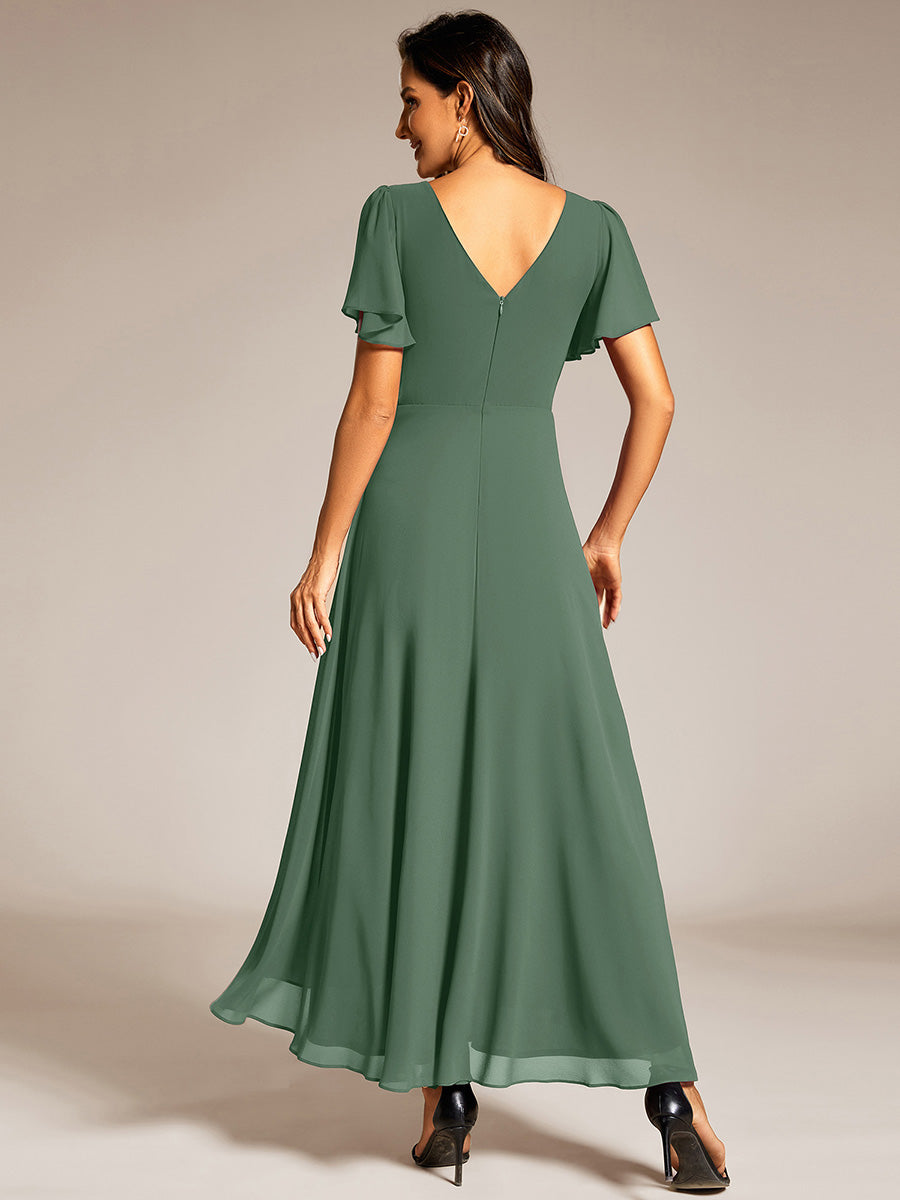 Meilleurs choix de robes de demoiselle d'honneur en satin #Couleur_Eucalyptus