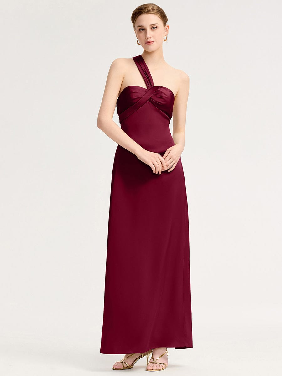 Meilleurs choix de robes de demoiselle d'honneur en satin #Style_MS02438BD