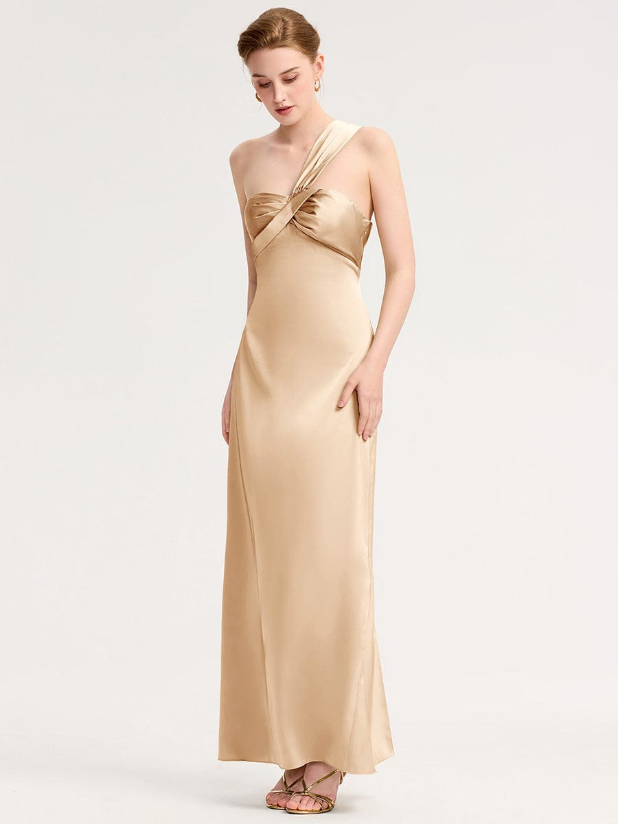 Meilleurs choix de robes de demoiselle d'honneur en satin #Style_MS02438CH