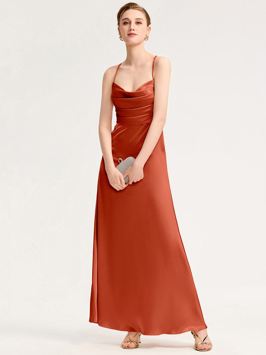 Meilleurs choix de robes de demoiselle d'honneur en satin #Style_MS02439BO