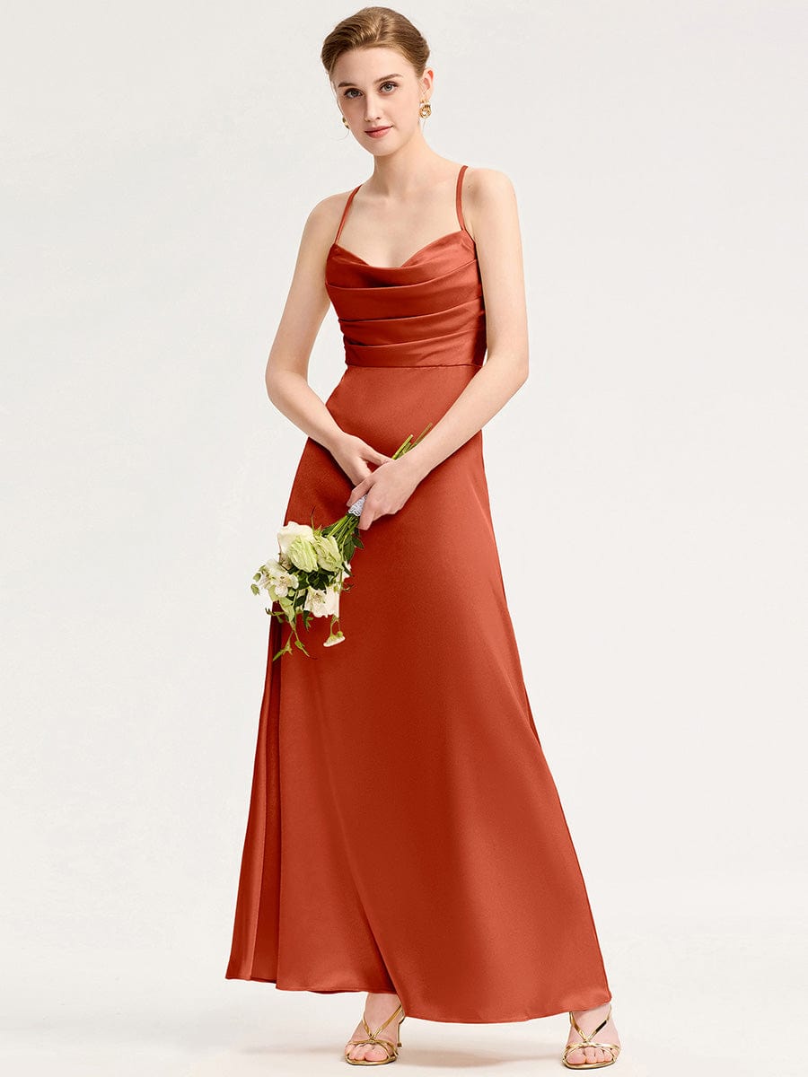 Meilleurs choix de robes de demoiselle d'honneur en satin #Style_MS02439BO