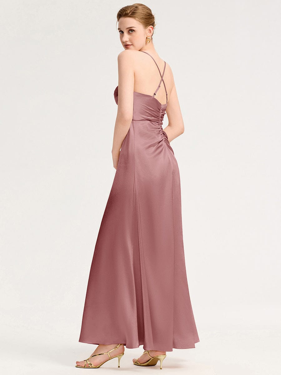 Meilleurs choix de robes de demoiselle d'honneur en satin #Style_MS02439OD
