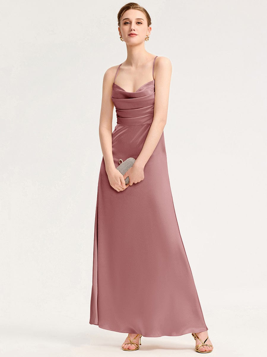Meilleurs choix de robes de demoiselle d'honneur en satin #Style_MS02439OD