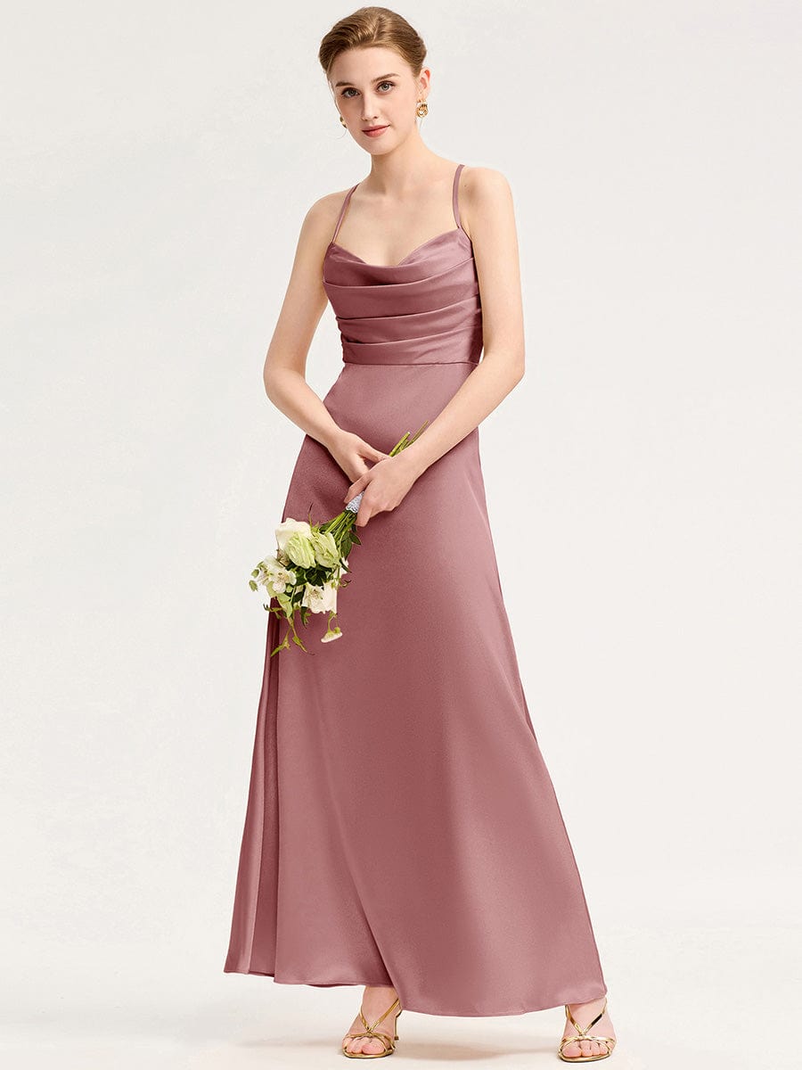 Meilleurs choix de robes de demoiselle d'honneur en satin #Style_MS02439OD