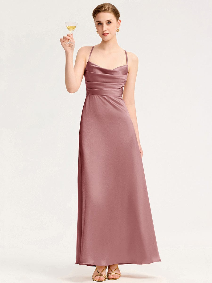 Meilleurs choix de robes de demoiselle d'honneur en satin #Style_MS02439OD
