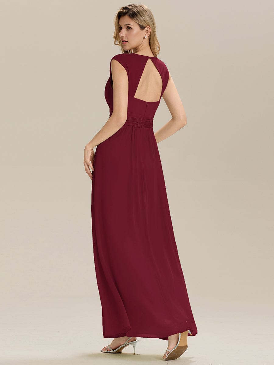 Meilleurs choix de robes de demoiselle d'honneur en satin #Couleur_Bordeaux