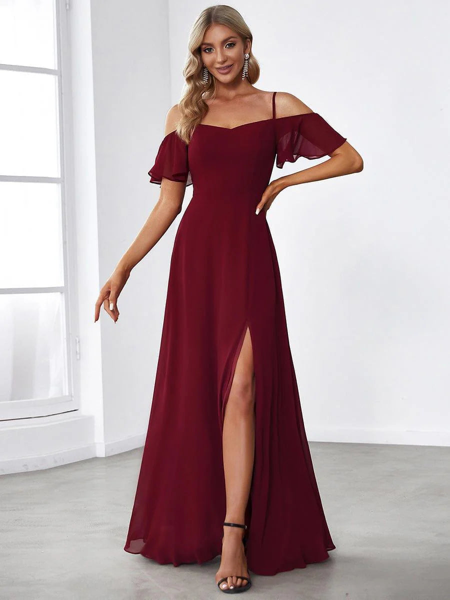 Ever-Pretty Échantillons De Tissus #Couleur_Bordeaux
