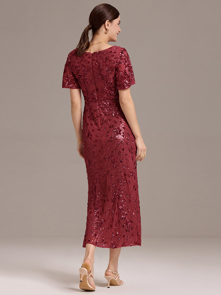Meilleurs choix de robes de demoiselle d'honneur en satin #Couleur_Bordeaux