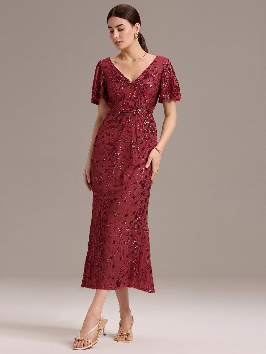 Meilleurs choix de robes de demoiselle d'honneur en satin #Couleur_Bordeaux