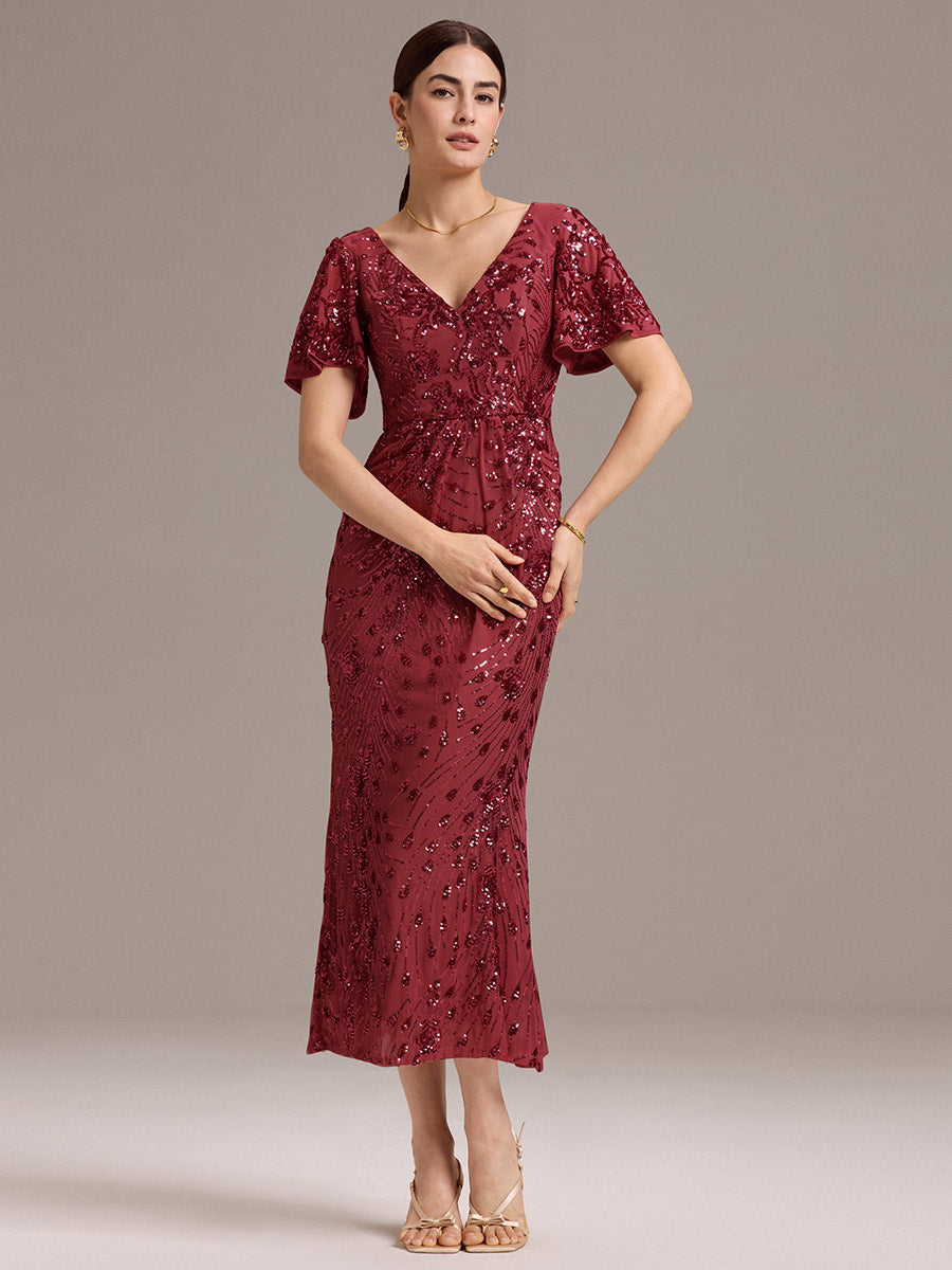 Meilleurs choix de robes de demoiselle d'honneur en satin #Couleur_Bordeaux