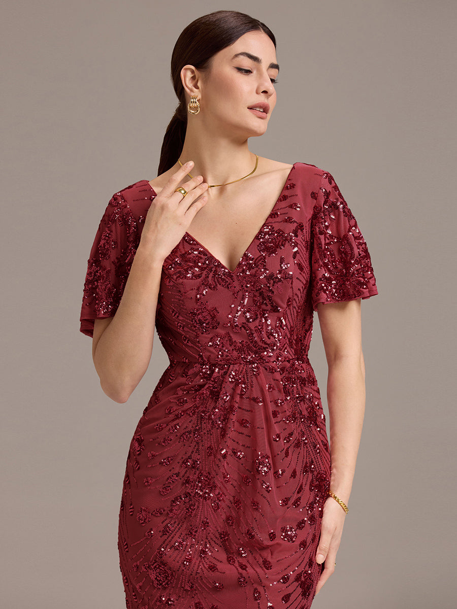 Meilleurs choix de robes de demoiselle d'honneur en satin #Couleur_Bordeaux