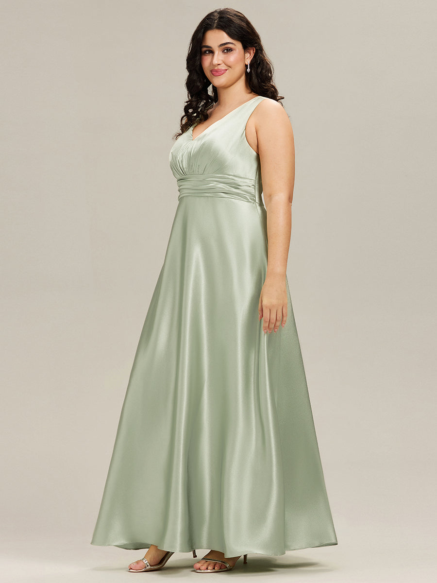 Sage Green Bridesmaid Dresses #style_ES02326MG