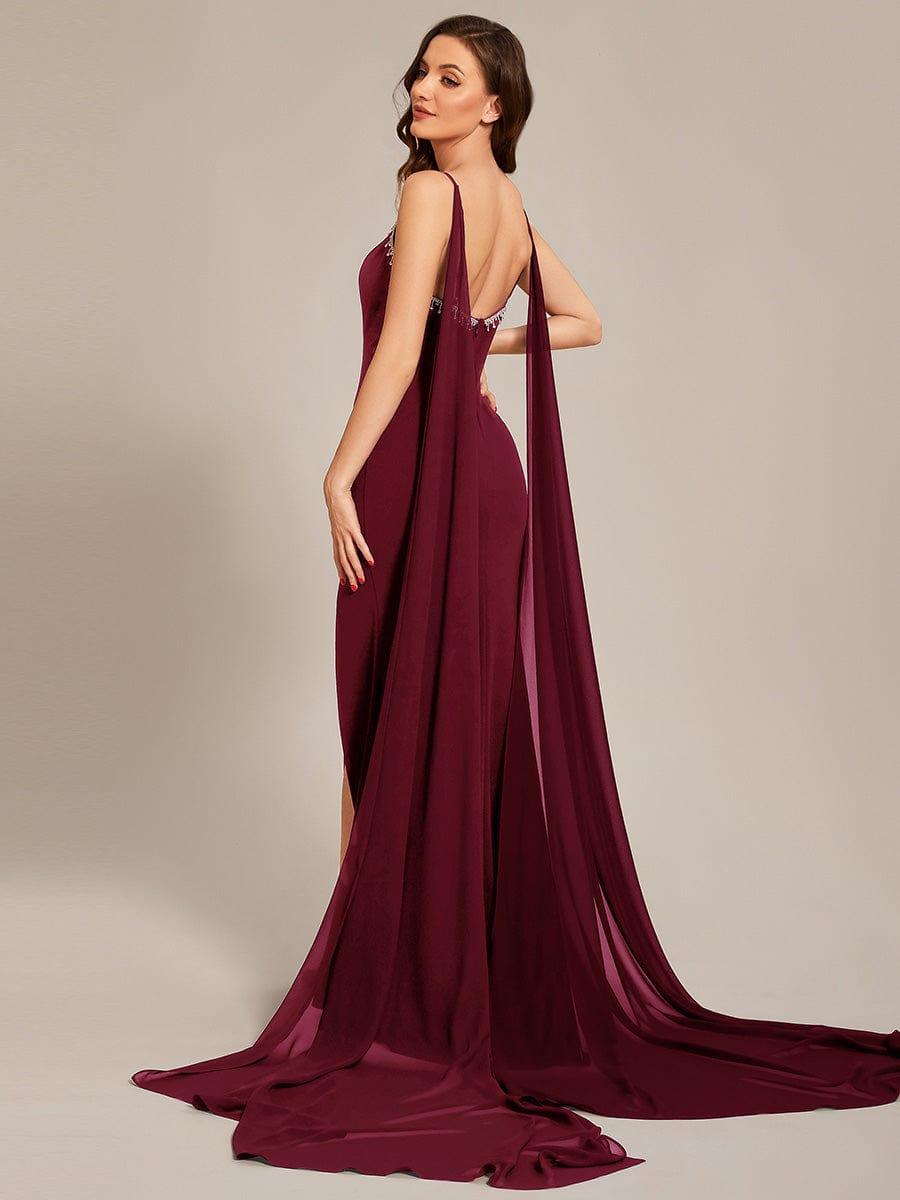 Taille personnalisée Robes de bal en mousseline Bretelles fines Sequin #Couleur_Noir Taille personnalisée Robes de bal en mousseline Bretelles fines Sequin