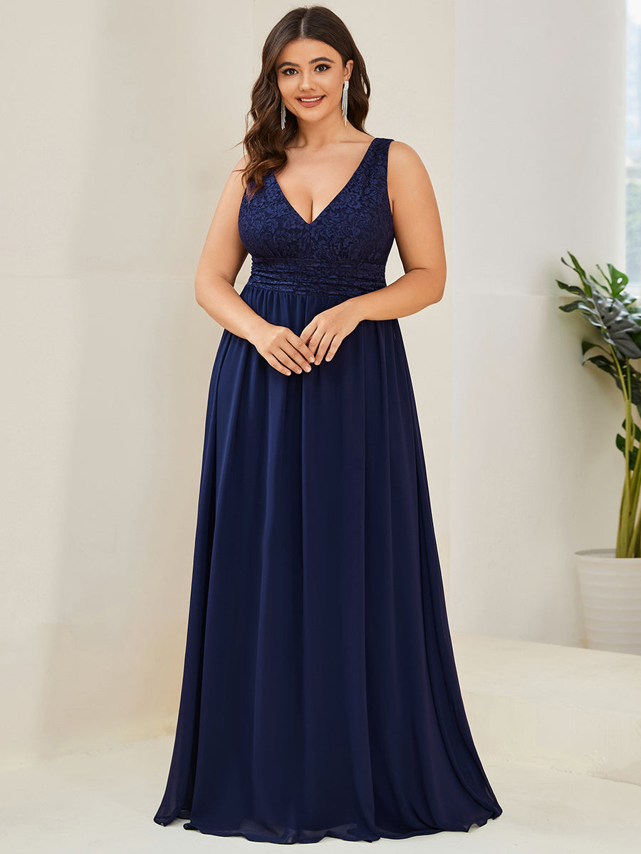 Robe de soirée sans manches à encolure en V taille plus fente haute et #Couleur_Bordeaux Robe de soirée sans manches à encolure en V taille plus longue au sol
