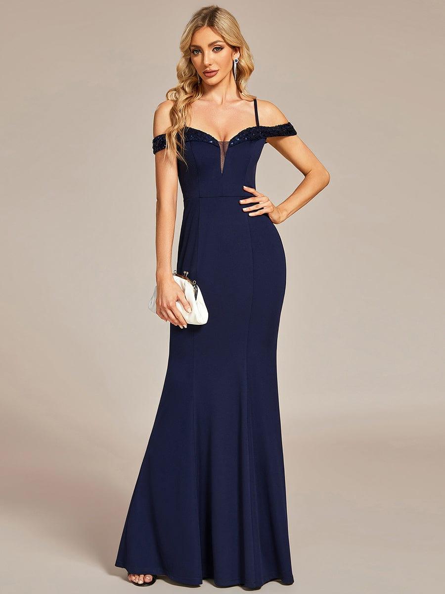 Robe de soirée Sequins Encolure V profonde Moulante élégante grande taille #Couleur_Bordeaux Robe de soirée Sequins Encolure V profonde Moulante élégante grande taille
