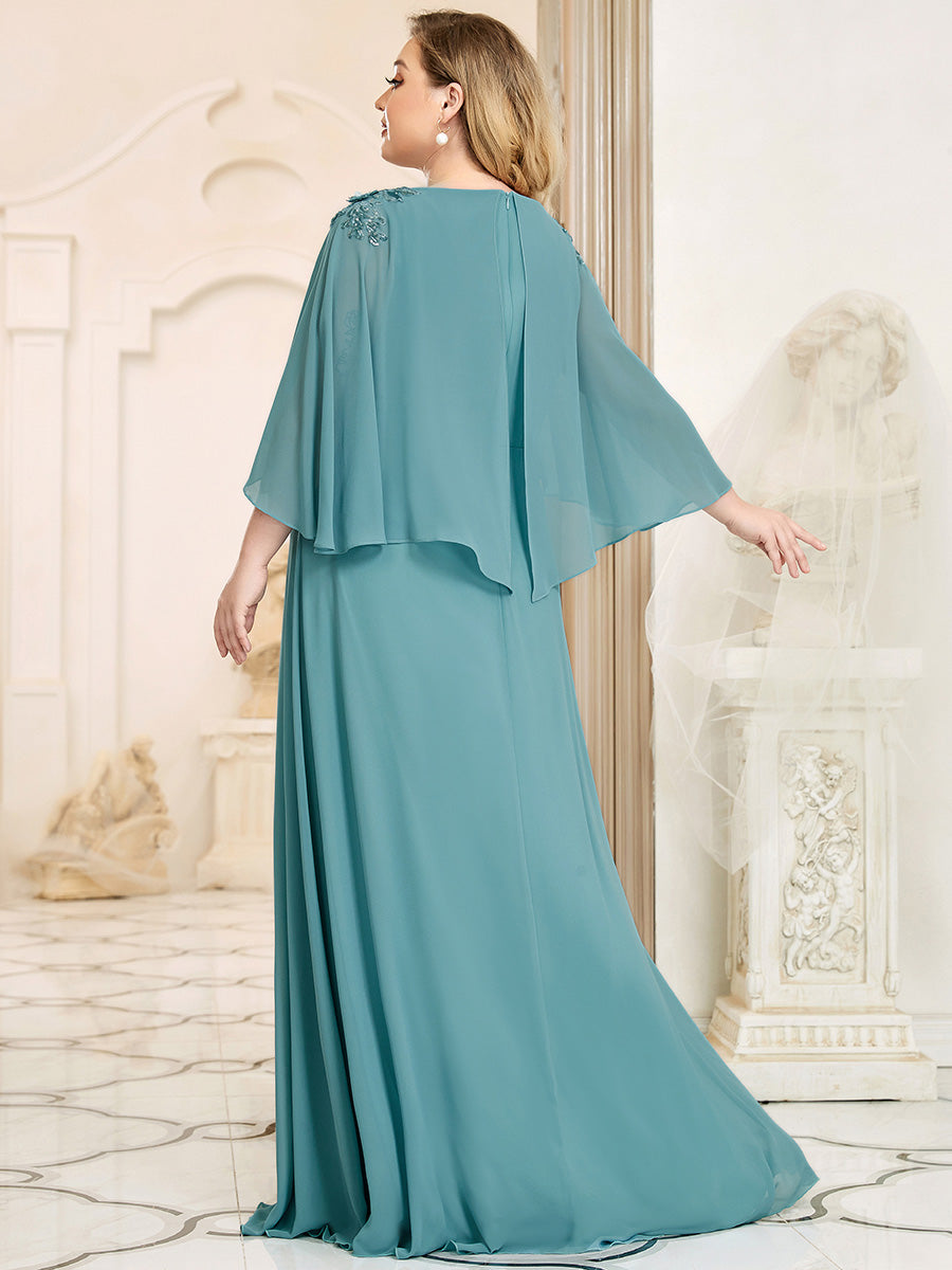 Taille personnalisée Robe de Demoiselle d'Honneur élégante en Mousseline #Couleur_Bordeaux Taille personnalisée Robe de Demoiselle d'Honneur élégante en Mousseline