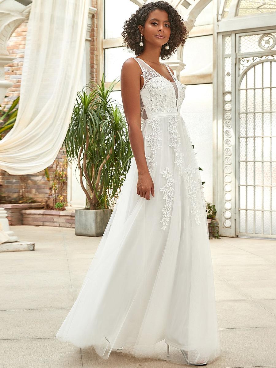 Taille personnalisée robe de soirée élégante sans manches en tulle fluide #couleur_Orchidee Taille personnalisée robe de soirée élégante sans manches en tulle fluide