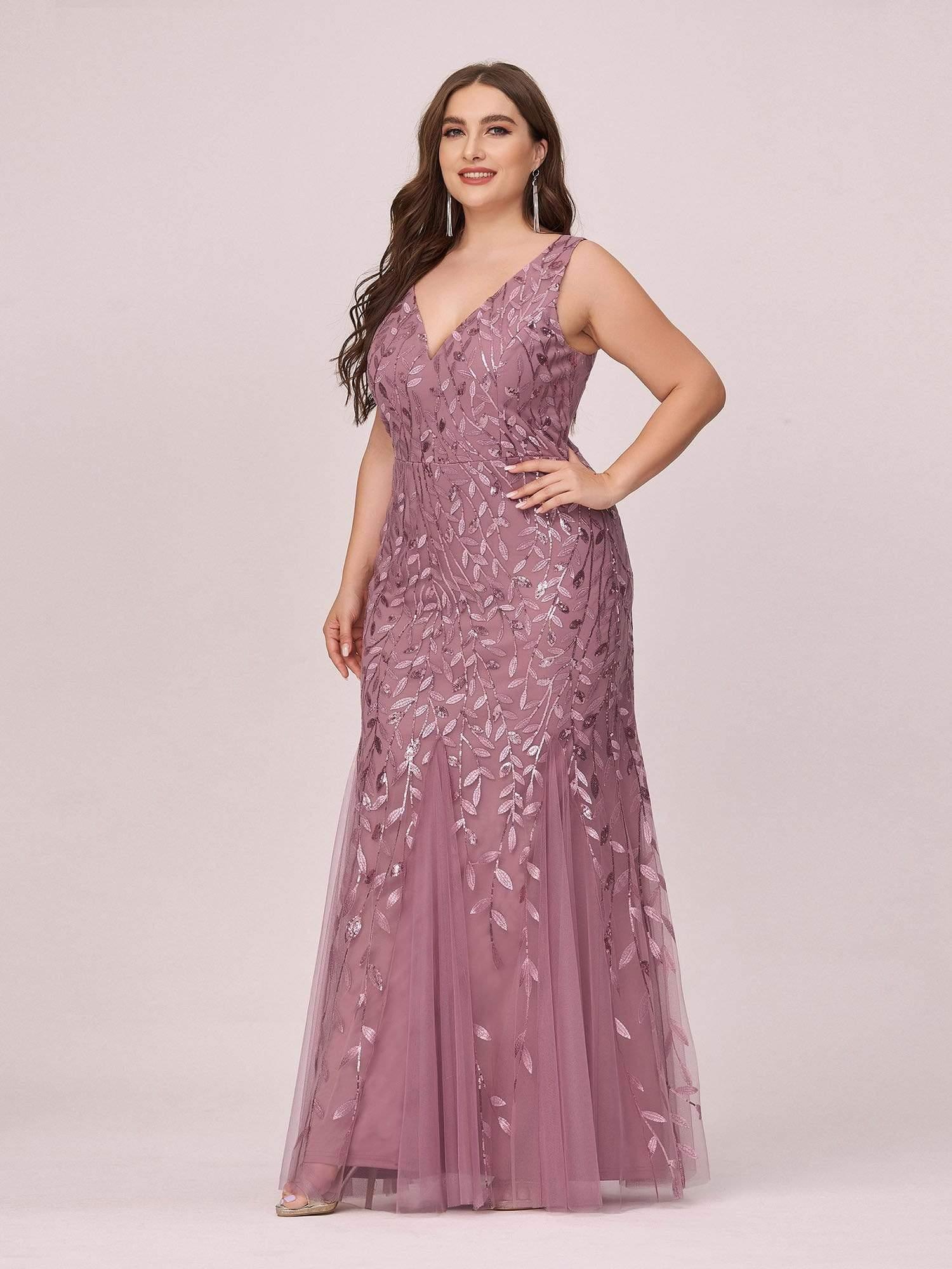 Taille personnalisée Robe de soirée Longue Sexy en sequins col en V pour femmes #Couleur_Blanc Taille personnalisée Robe de soirée Longue Sexy en sequins col en V pour femmes