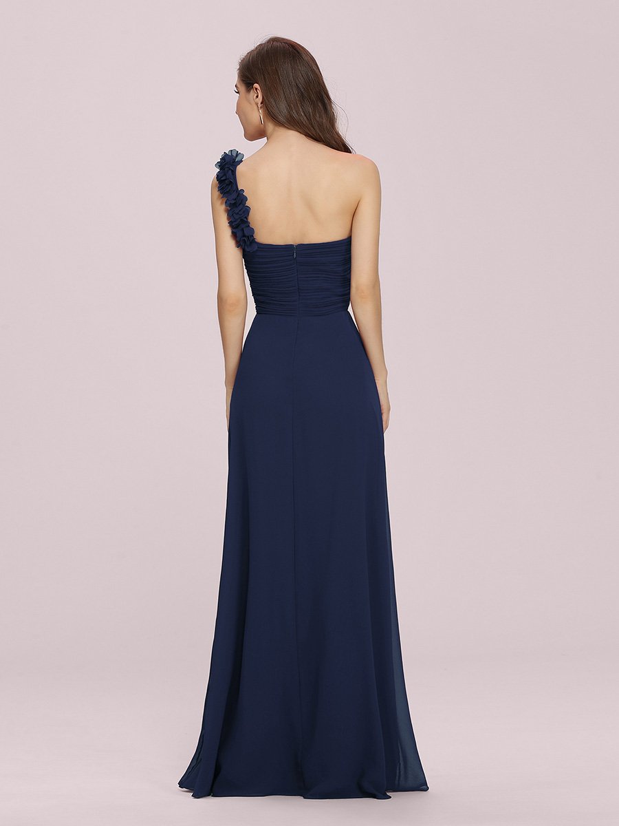 Taille personnalisée Robes de Demoiselle d'Honneur à Une épaule pour Femmes #Couleur_Rose Taille personnalisée Robes de Demoiselle d'Honneur à Une épaule pour Femmes