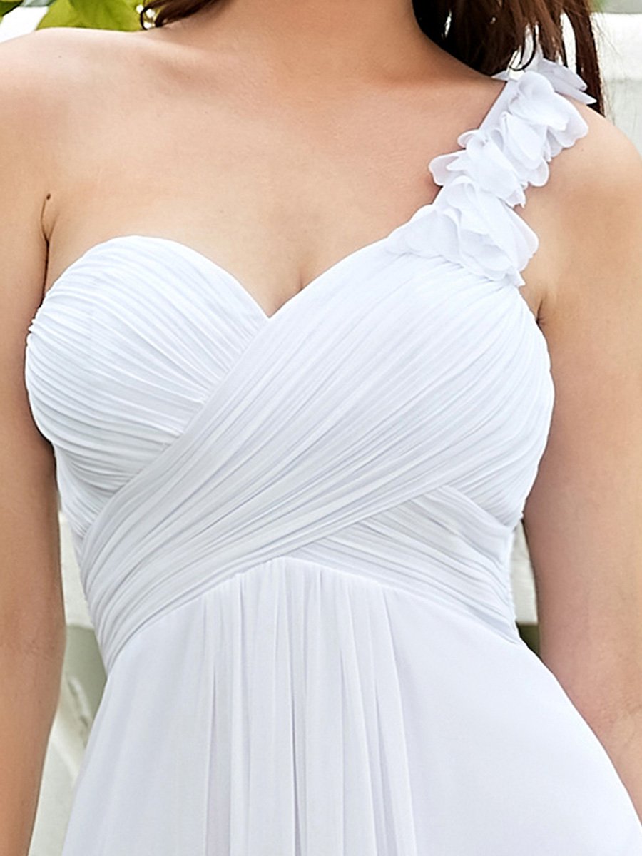Taille personnalisée Robes de Demoiselle d'Honneur à Une épaule pour Femmes #Couleur_Rose Taille personnalisée Robes de Demoiselle d'Honneur à Une épaule pour Femmes