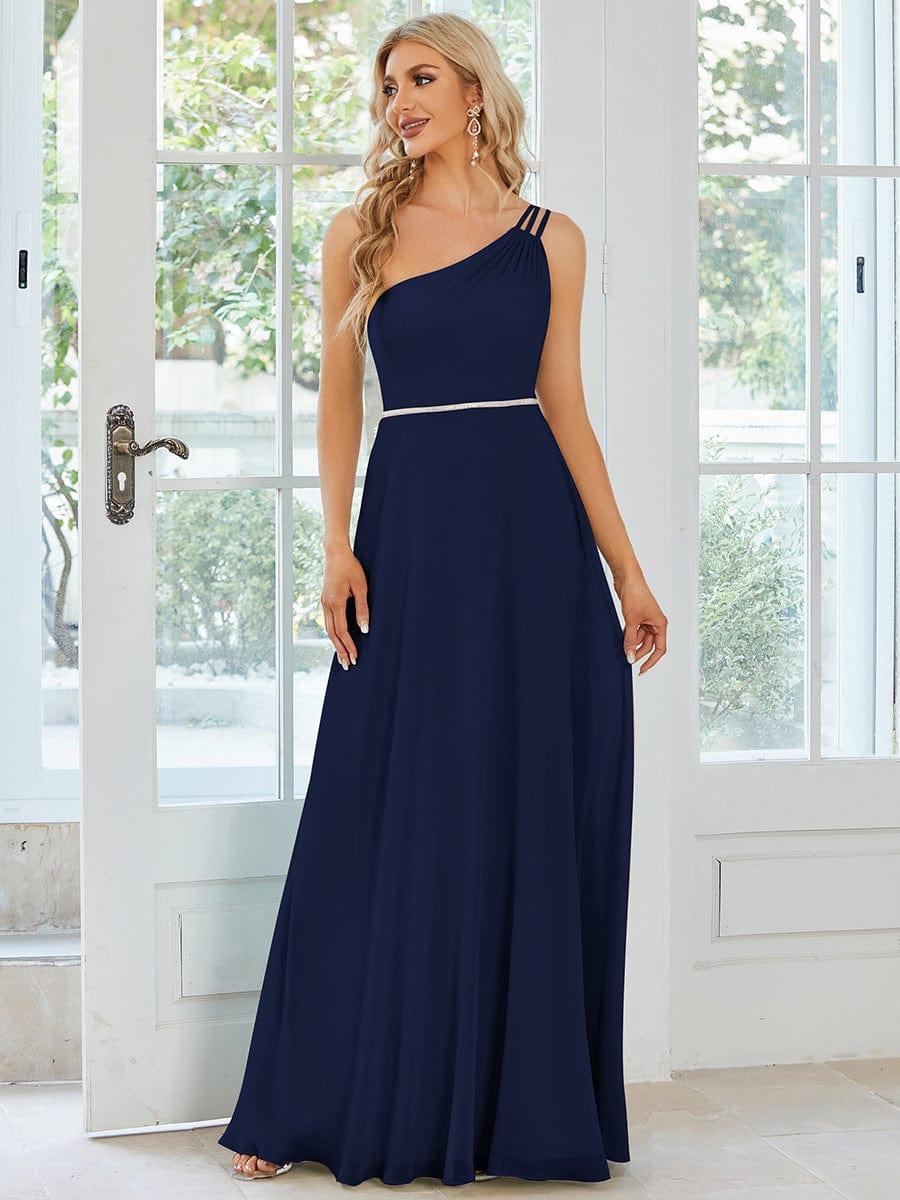 Robe demoiselle d'honneur fluide mousseline Epaule avec Bretelle Fines #Couleur_Menthe Verte Robe demoiselle d'honneur fluide mousseline Epaule avec Bretelle Fines