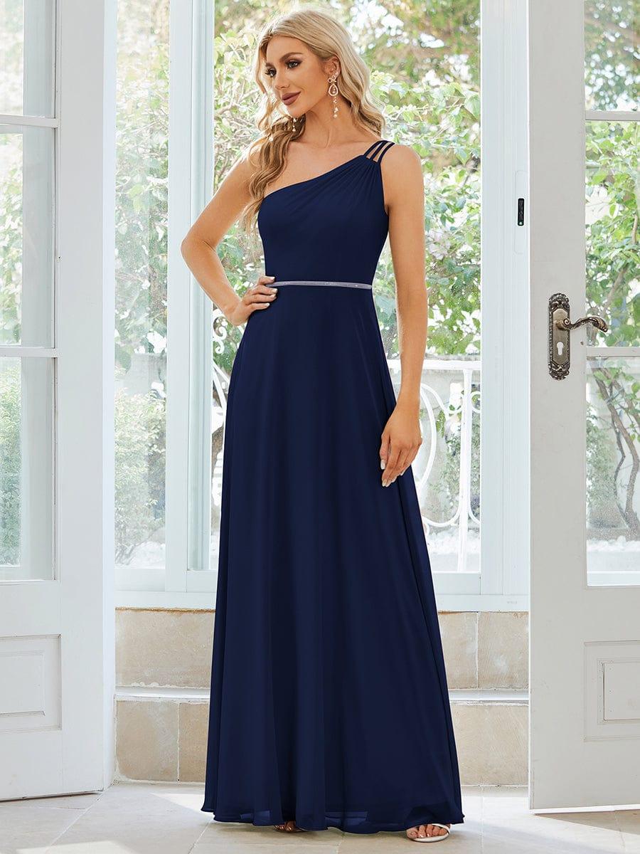 Robe demoiselle d'honneur fluide mousseline Epaule avec Bretelle Fines #Couleur_Menthe Verte Robe demoiselle d'honneur fluide mousseline Epaule avec Bretelle Fines