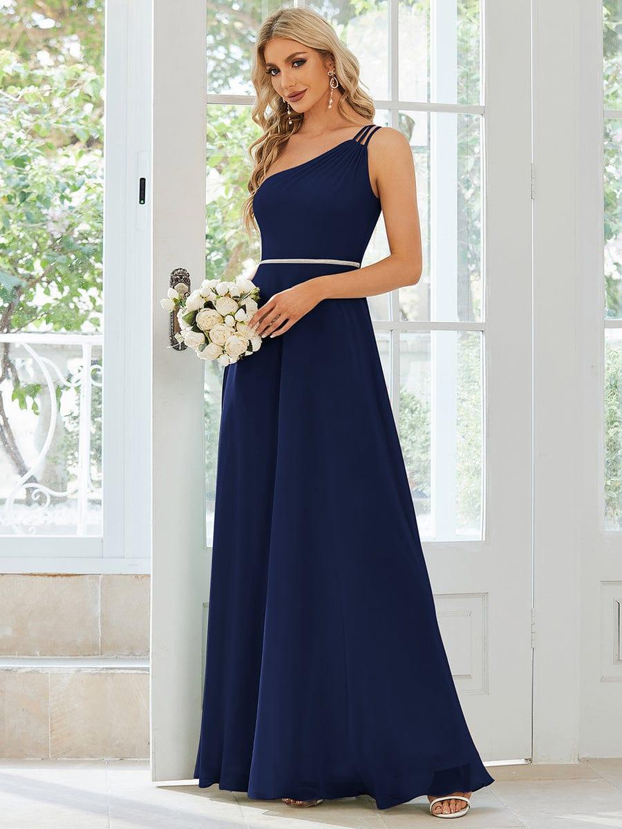 Robe demoiselle d'honneur fluide mousseline Epaule avec Bretelle Fines #Couleur_Menthe Verte Robe demoiselle d'honneur fluide mousseline Epaule avec Bretelle Fines