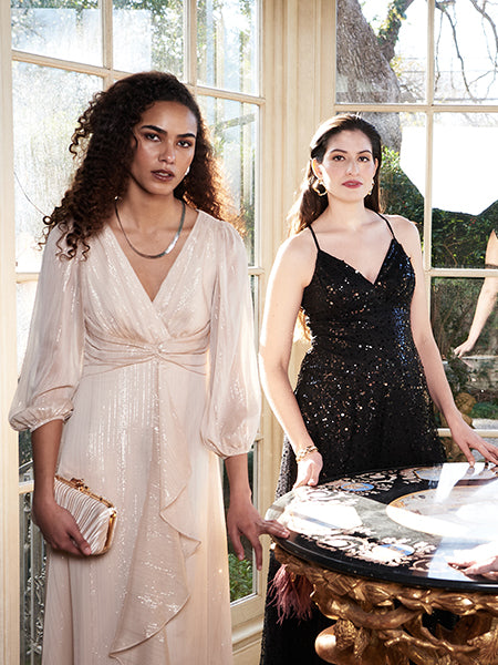 Robe De Cocktail Ever Pretty Bleu, Col V Et Taille Empire - Neuve Avec étiquettes
