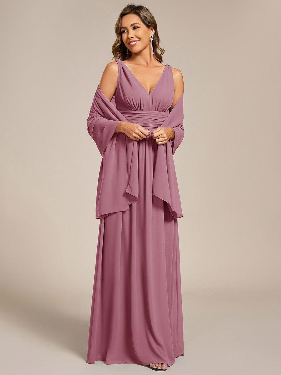 Châle en mousseline élégant pour femme pour une occasion spéciale #couleur_Orchidee