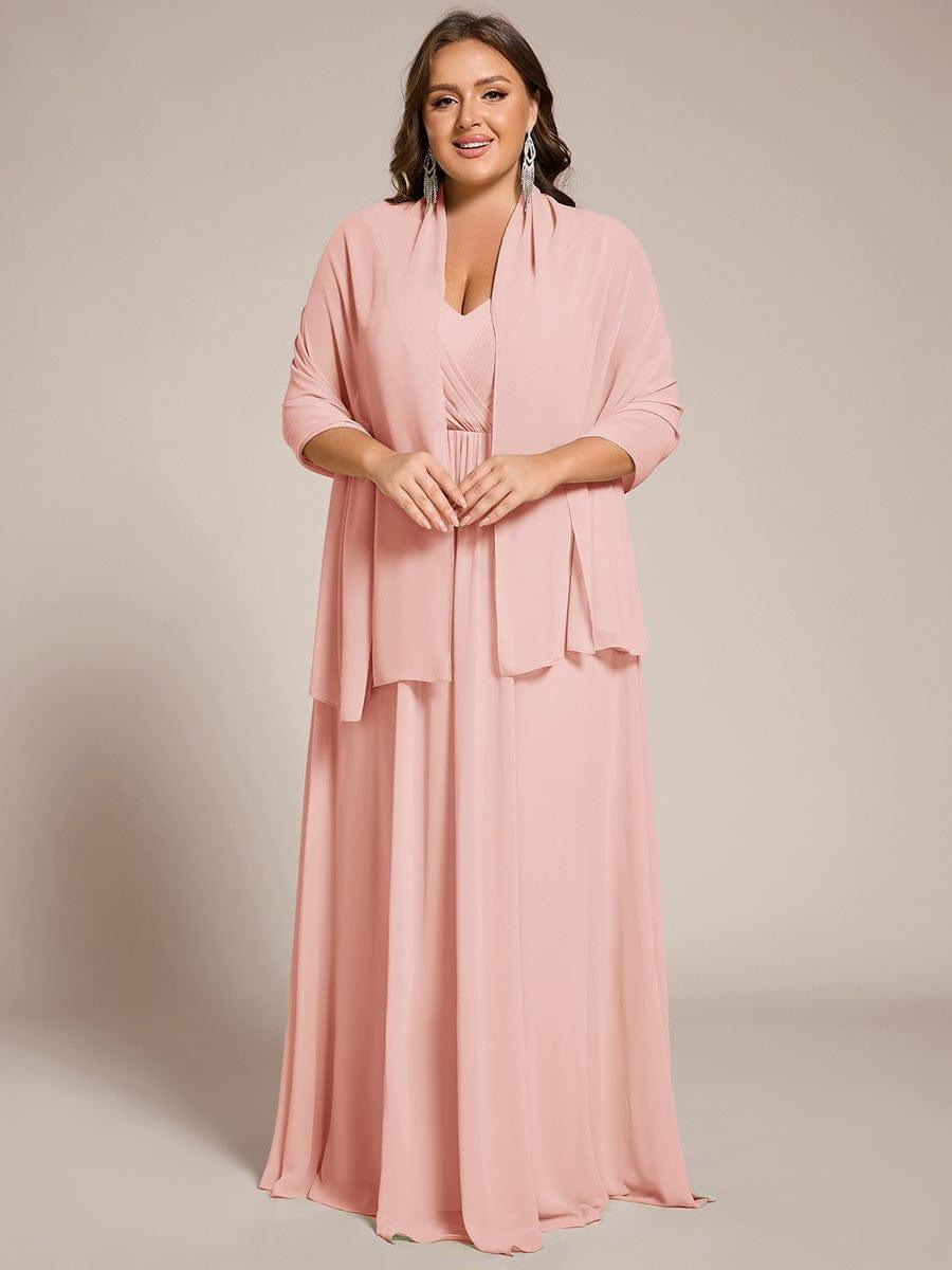 Châle en mousseline élégant pour femme pour une occasion spéciale #couleur_Rose