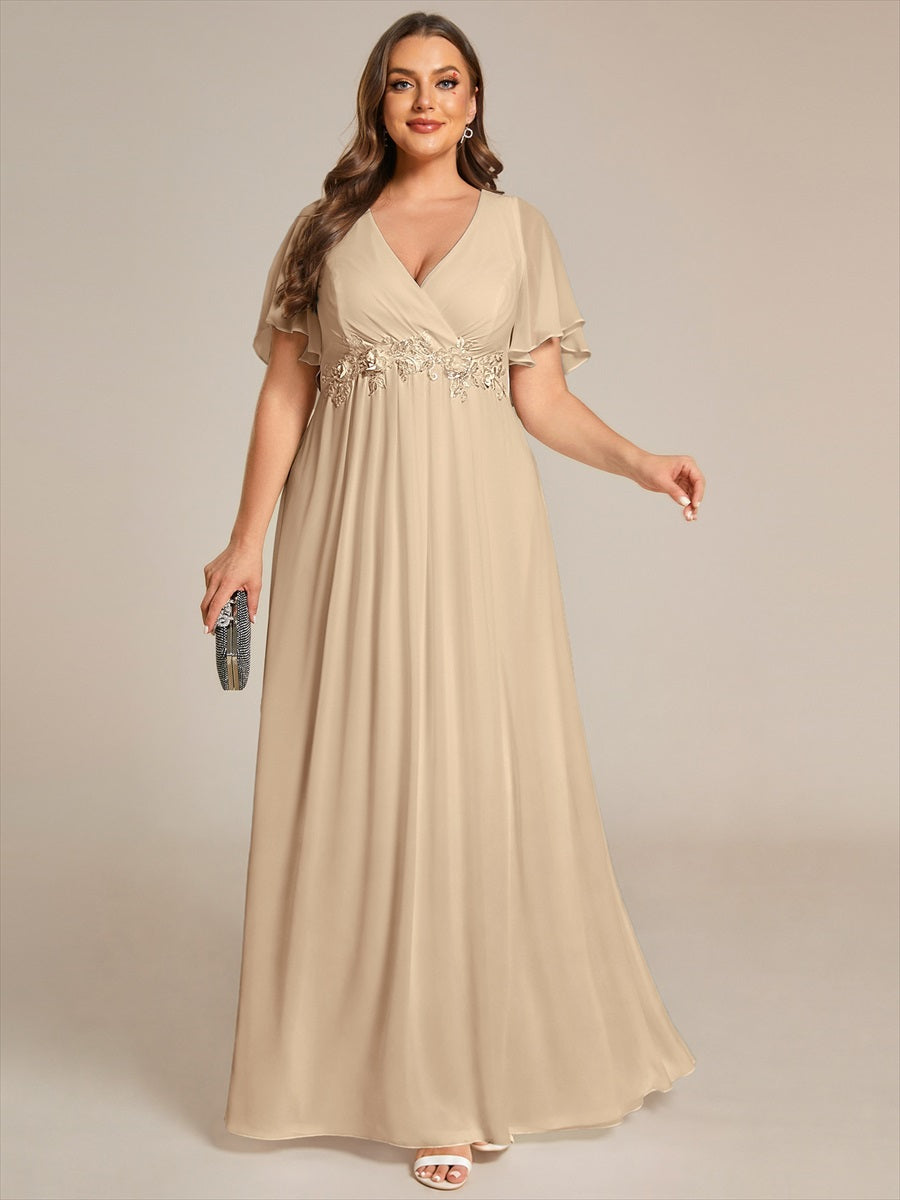 Top Picks Champagne Bridesmaid Gowns #style_EE01960CH