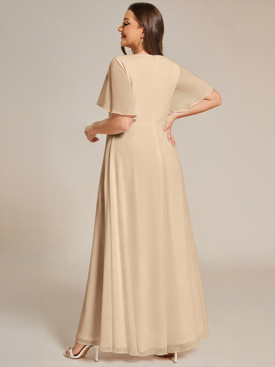 Top Picks Champagne Bridesmaid Gowns #style_EE01960CH