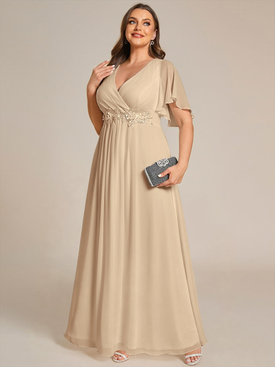 Top Picks Champagne Bridesmaid Gowns #style_EE01960CH