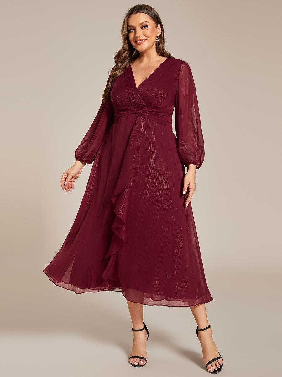 Robe classique à manches longues #Style_EE01977BD