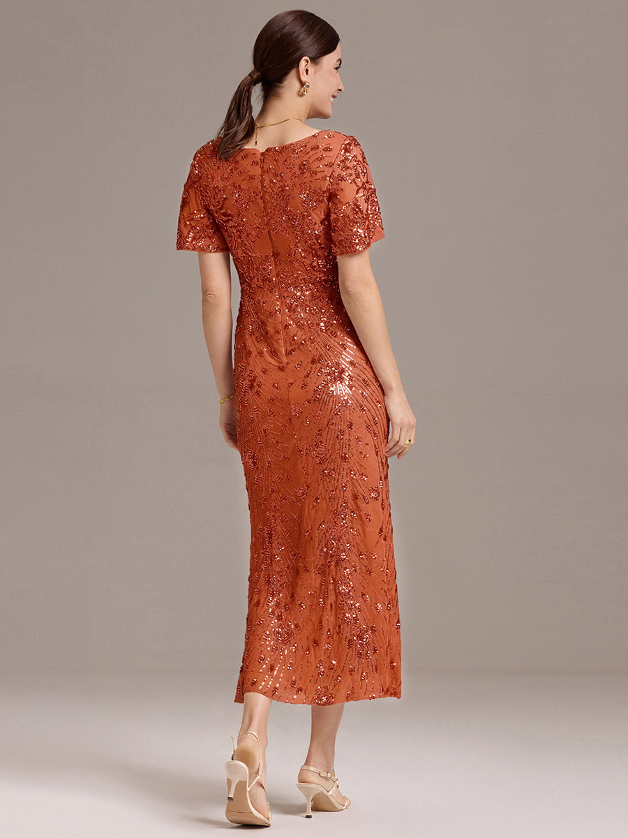 Meilleurs choix de robes de demoiselle d'honneur en satin #Couleur_Burnt Orange