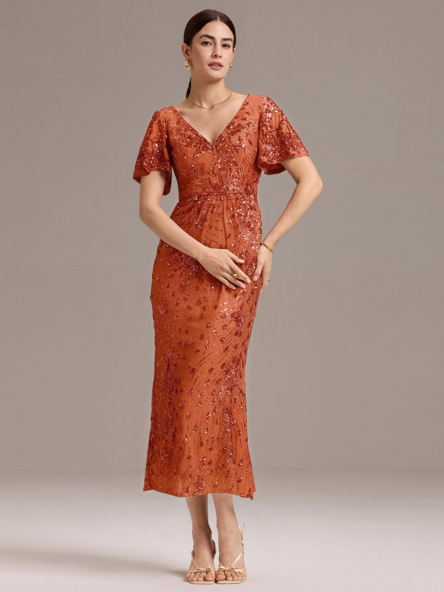 Meilleurs choix de robes de demoiselle d'honneur en satin #Couleur_Burnt Orange