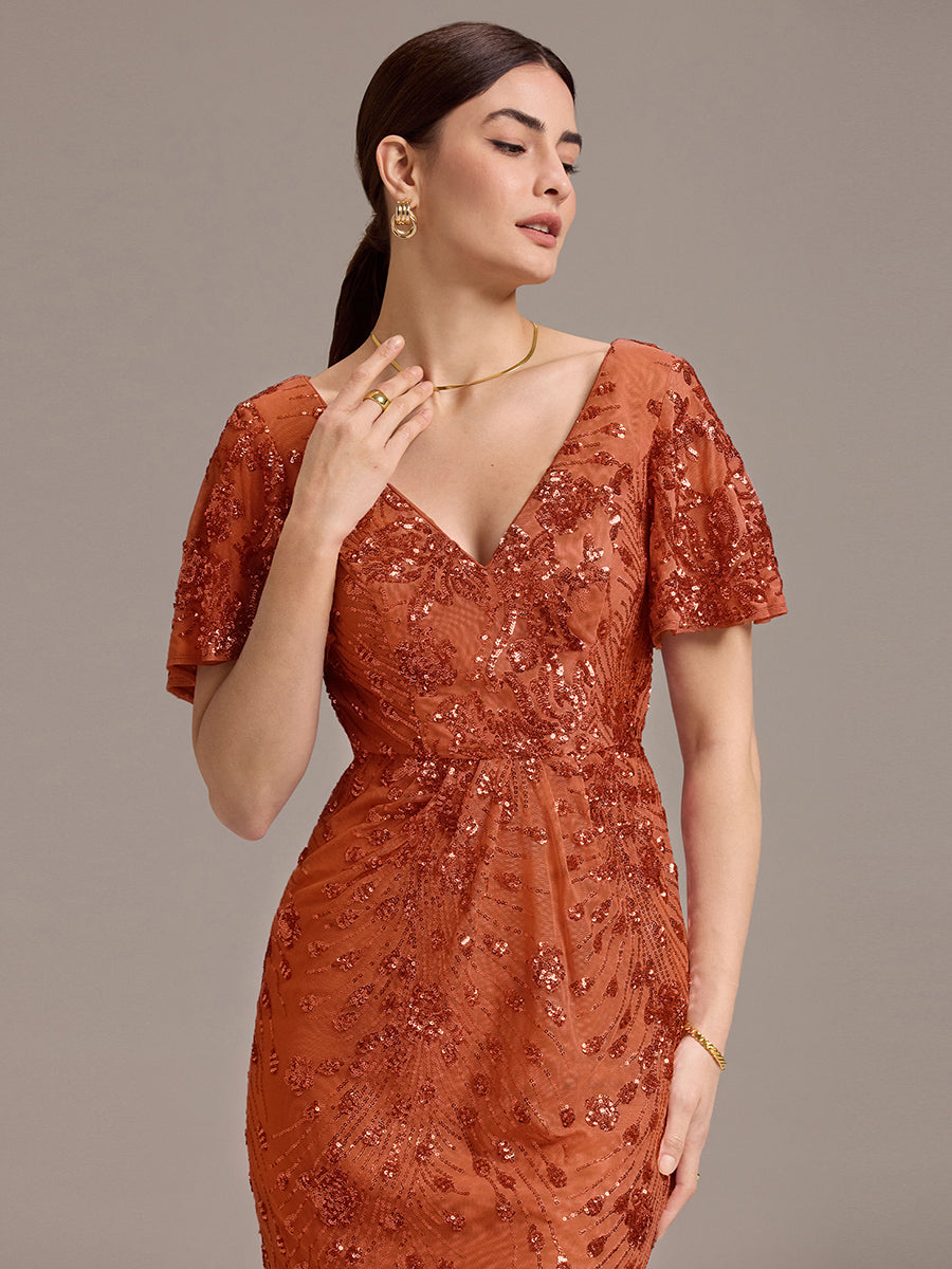 Meilleurs choix de robes de demoiselle d'honneur en satin #Couleur_Burnt Orange