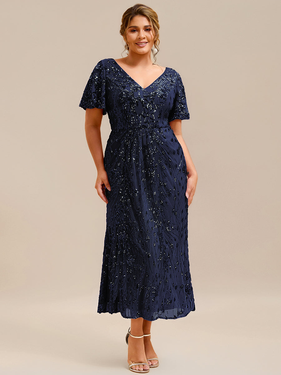 Meilleurs choix de robes de demoiselle d'honneur en satin #Couleur_Bleu Marine