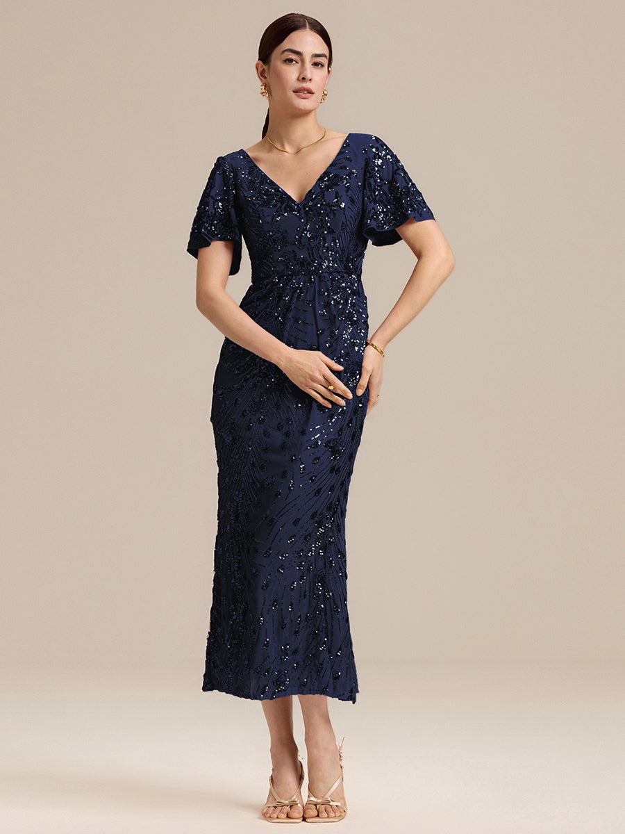 Meilleurs choix de robes de demoiselle d'honneur en satin #Couleur_Bleu Marine