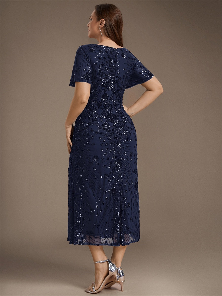 Meilleurs choix de robes de demoiselle d'honneur en satin #Couleur_Bleu Marine