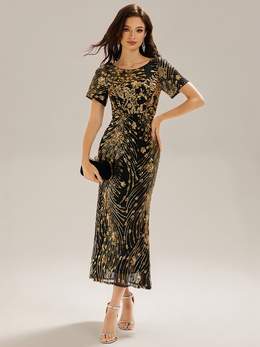 Meilleurs choix de robes de demoiselle d'honneur en satin #Couleur_Noir & Or