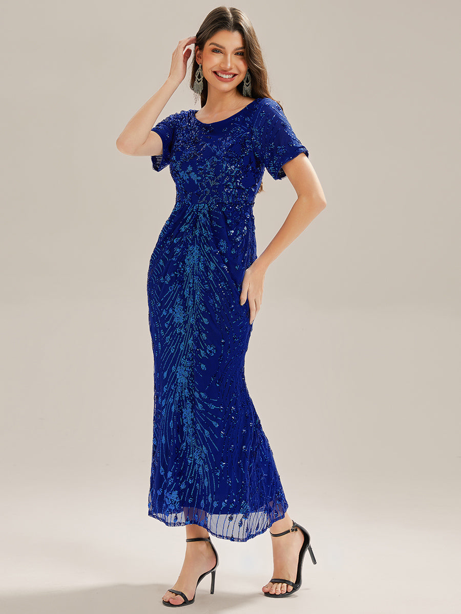 Meilleurs choix de robes de demoiselle d'honneur en satin #Couleur_Bleu Saphir