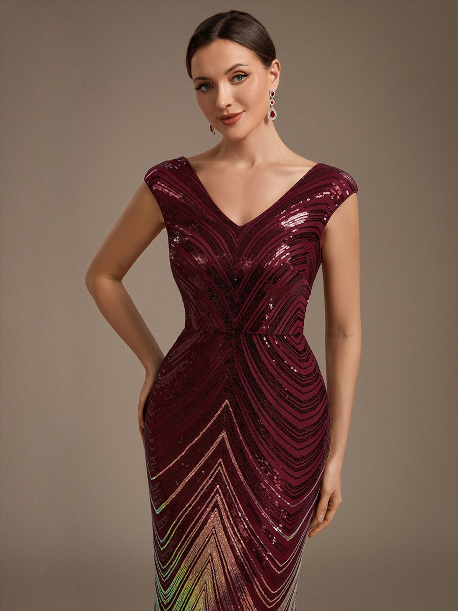 Design Contemporain de Produit Vestimentaire Moderne Robe #Couleur_Bordeaux