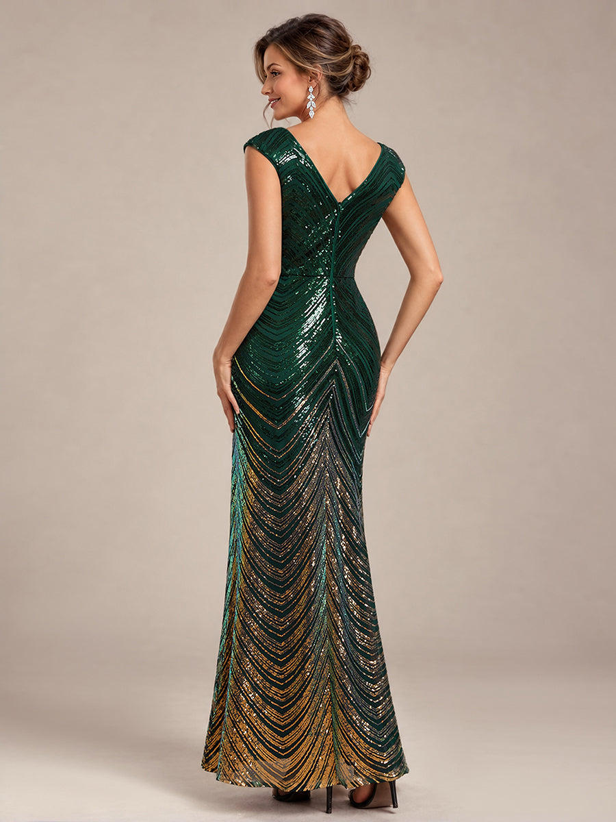 Design Contemporain de Produit Vestimentaire Moderne Robe #Couleur_Vert Fonce