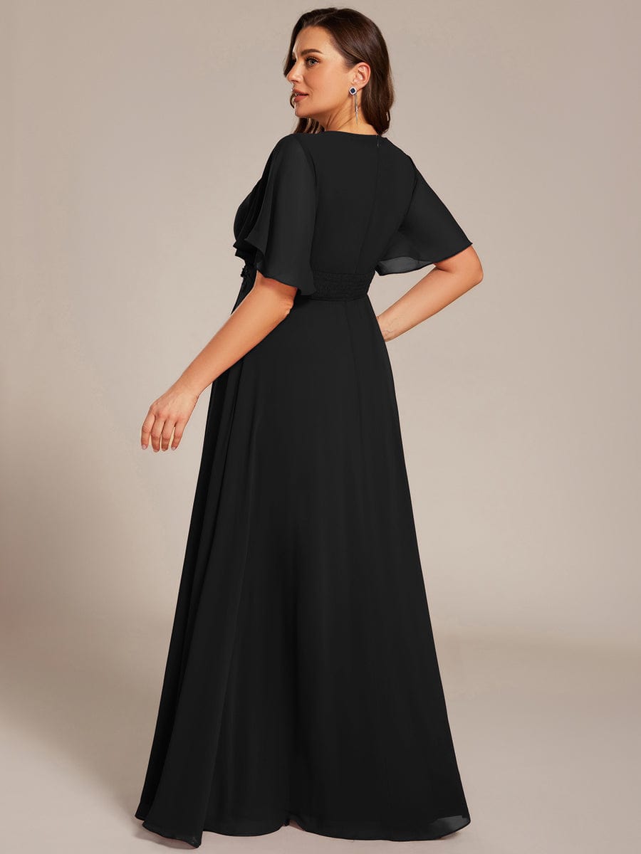 Meilleurs choix de robes de demoiselle d'honneur en satin #Couleur_Noir