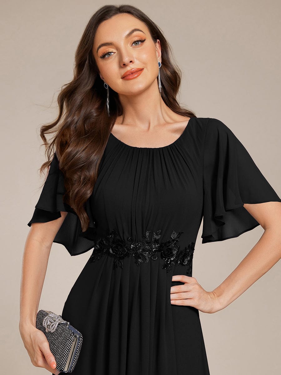 Meilleurs choix de robes de demoiselle d'honneur en satin #Couleur_Noir