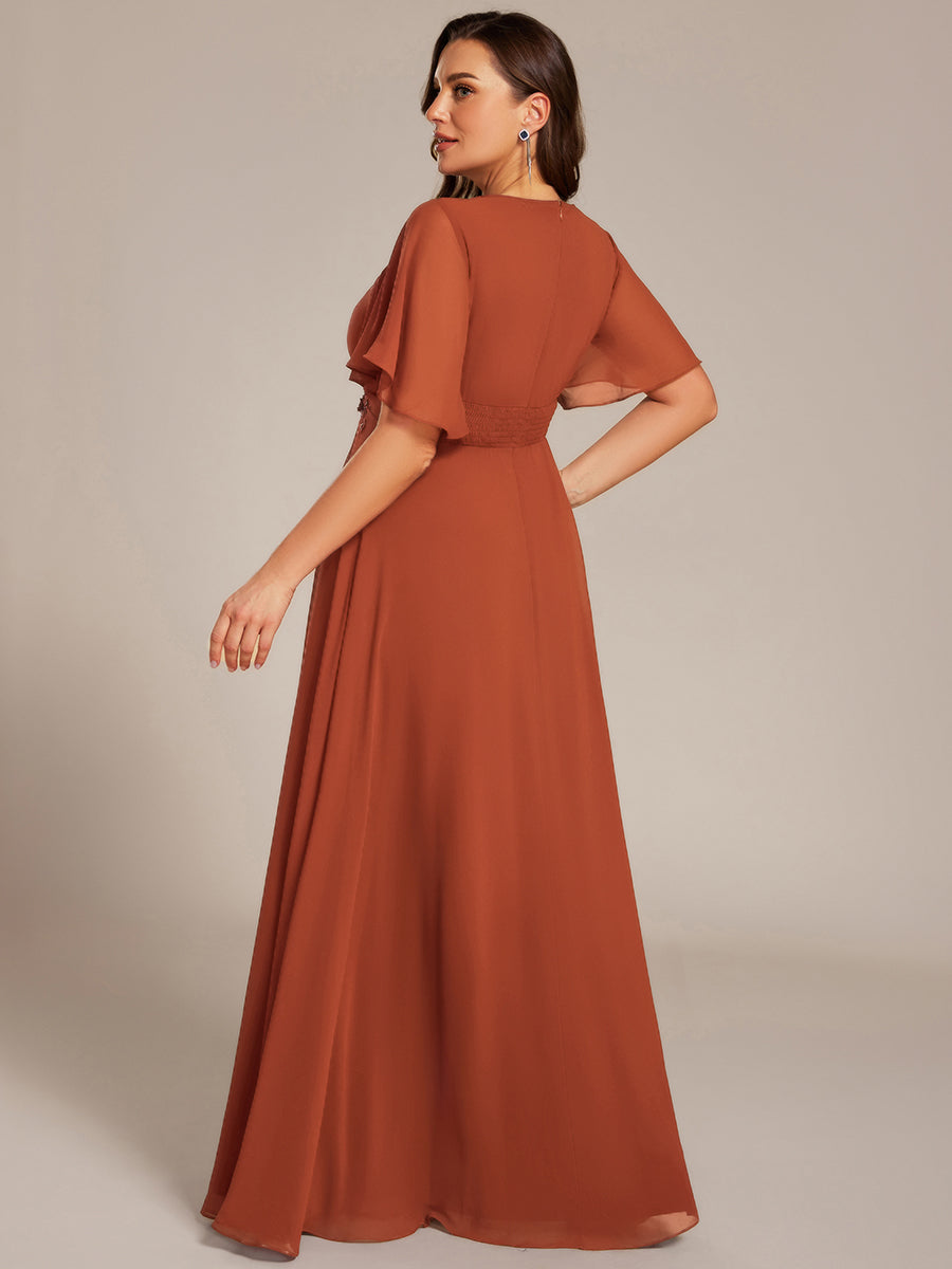 Meilleurs choix de robes de demoiselle d'honneur en satin #Couleur_Burnt Orange