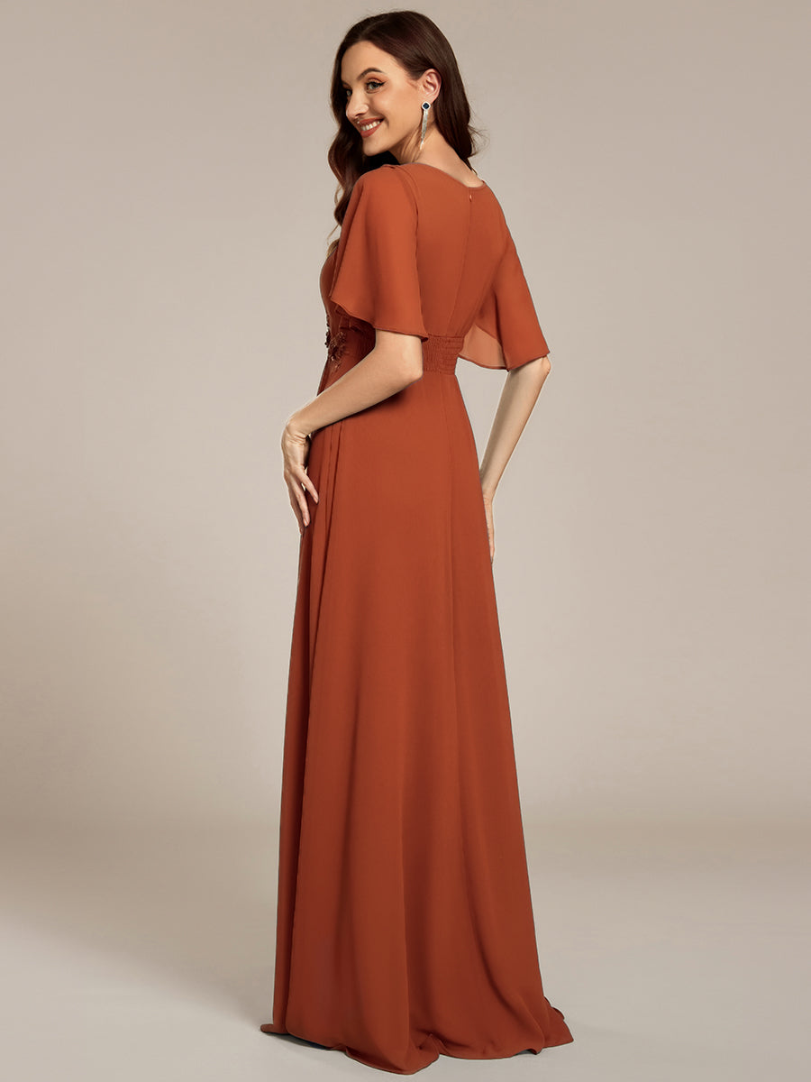 Meilleurs choix de robes de demoiselle d'honneur en satin #Couleur_Burnt Orange